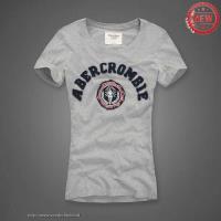 dames abercrombie fitch korte tees grijs Voor Prijs Laag xsyhy508